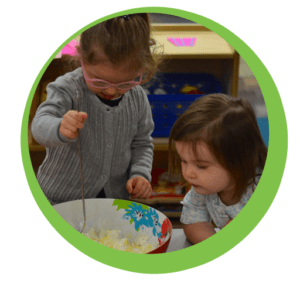 Toddlers cooking in Smithfield