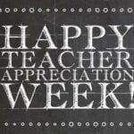 teacher appreciation week