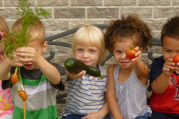 Gardening with children