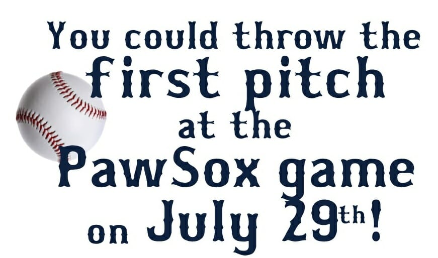 PawSox first pitch contest - enter to win!