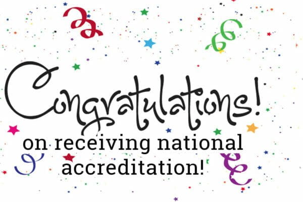 Congratulations DDC Providence on earning National Accreditation!