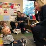 #ThinkBabies - Judy Paolucci reads to DDC Smithfield