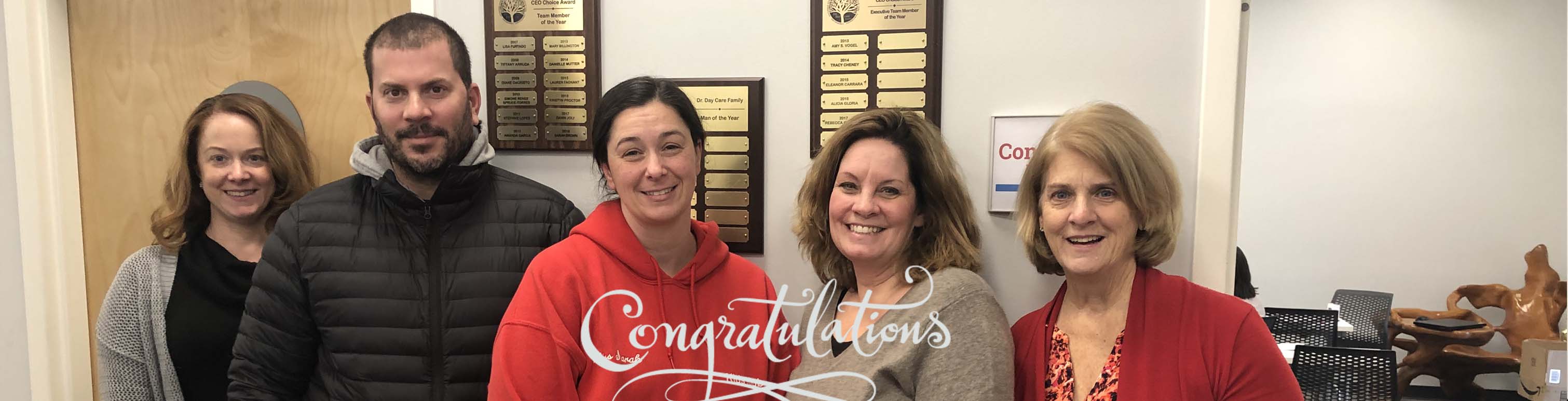 2018 Employee of the year awards