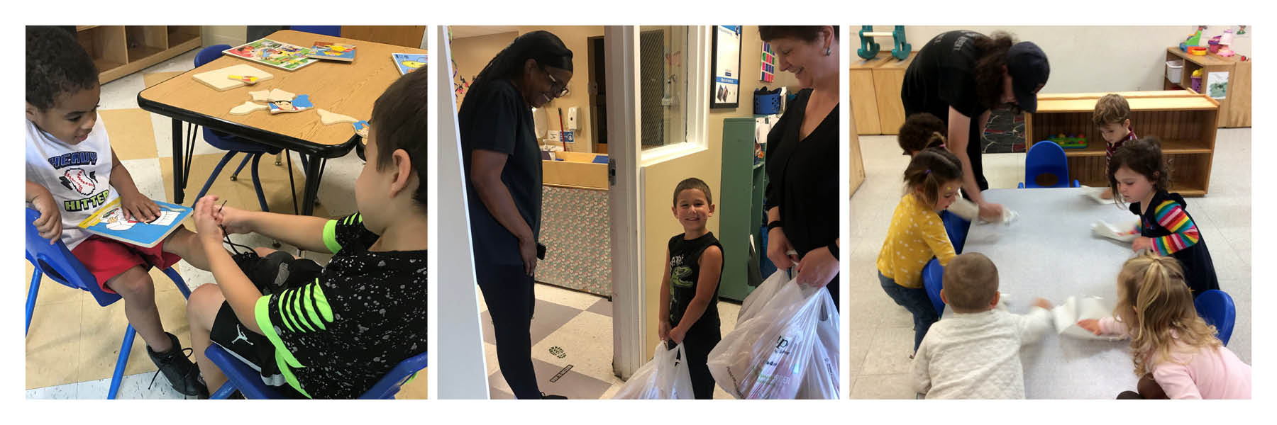 Teaching children the value of giving to others