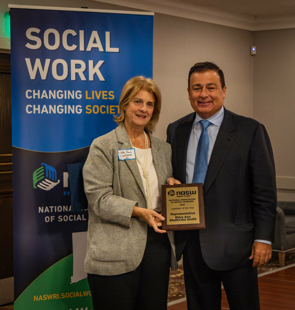 Social worker organization names Dr. Day Care Founder Mary Ann Shallcross Smith Legislator of the Year 1 Social worker organization names Dr. Day Care Founder Mary Ann Shallcross Smith Legislator of the Year