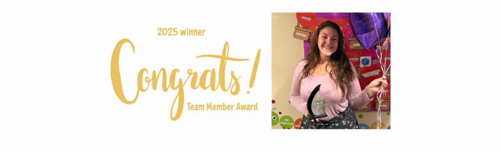 2025 Employee of the Year award recipient