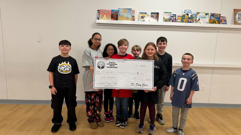 $500 Donation to Hasbro from Dress Down Days
